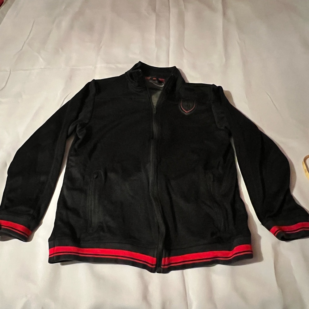 Nike -Youth jacket size large red‎ & black